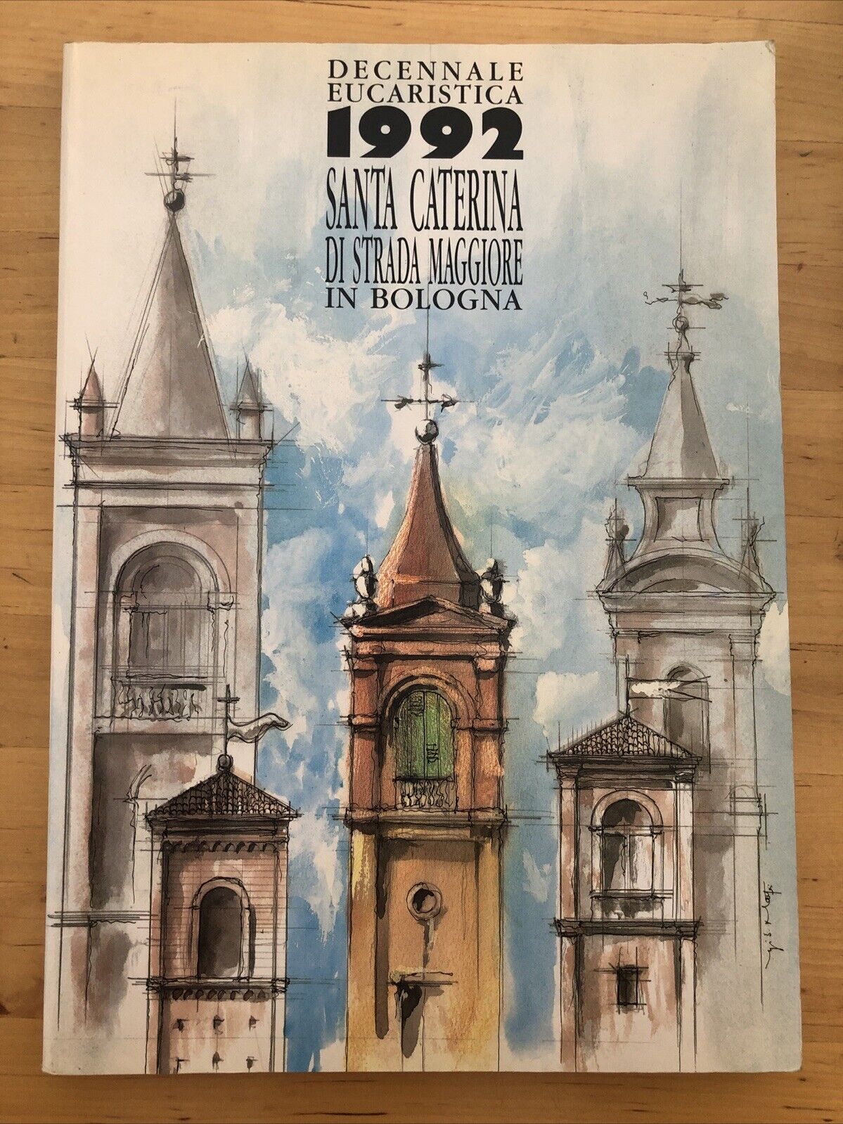 BOLOGNA, SANTA CATERINA, STRADA MAGGIORE decennale Eucaristica 1992