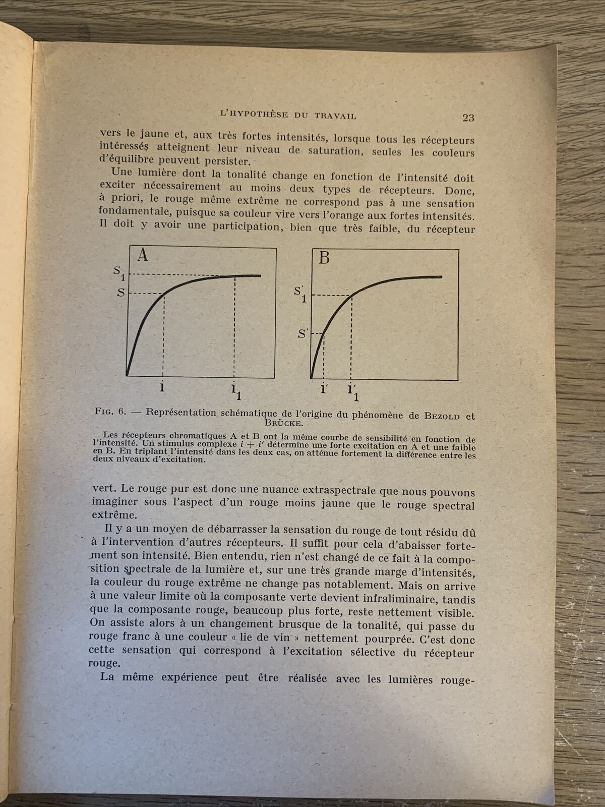 LE MÉCANISME DE LA VISION DES COULEURS. J. SÉGAL. physiologie pathologie 1953