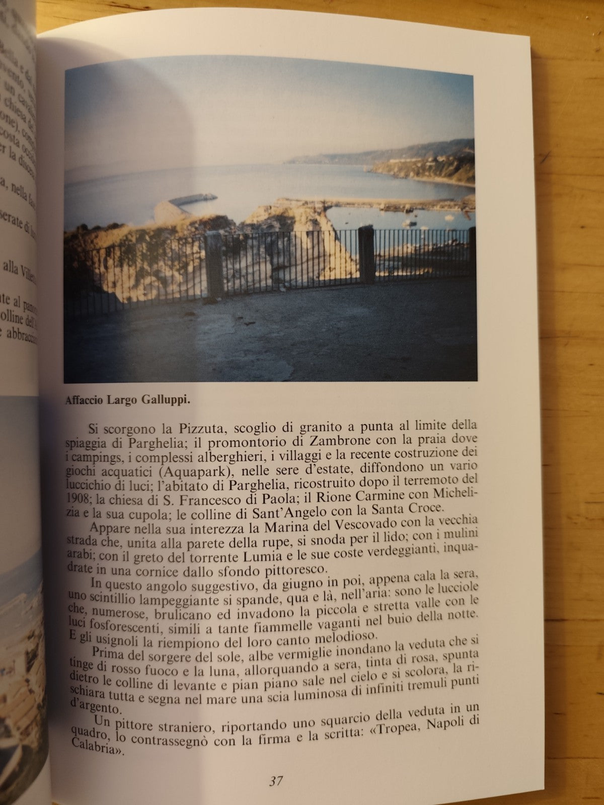 Tropea ieri Tropea oggi, Bernardo Negro - cenni storici Guida Turistica 1993