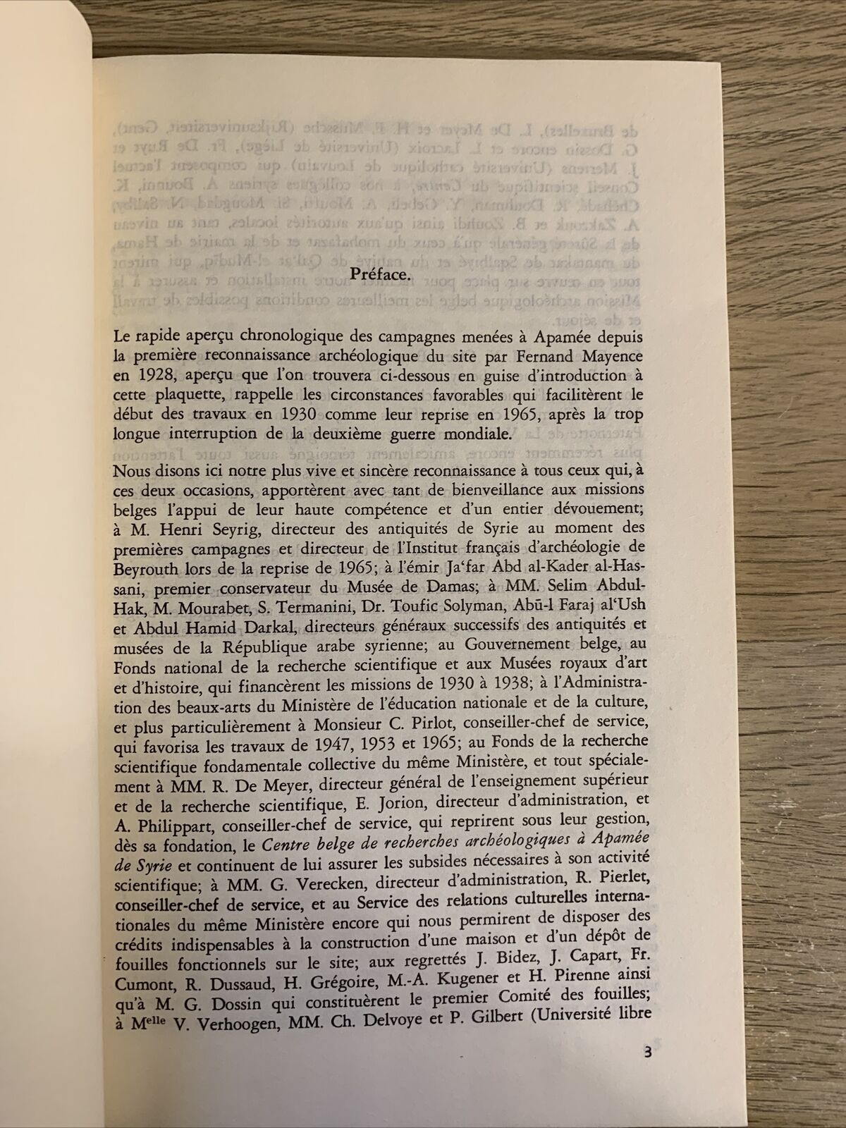 Un chantier de recherches archéologique Belges en Syrie. textes et documents 255