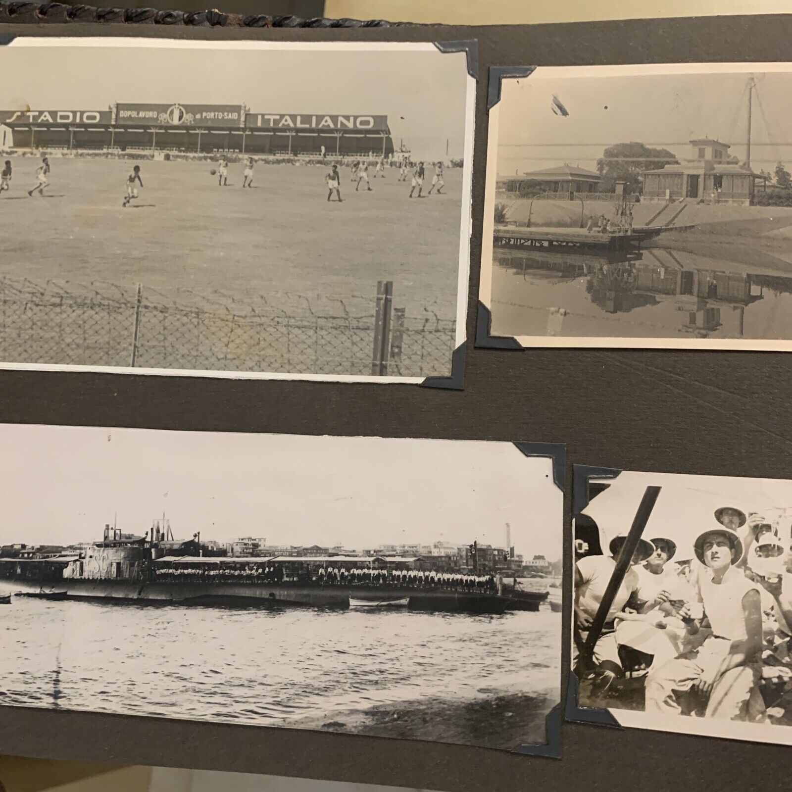 SOMMERGIBILI ITALIANI ALBUM FOTOGRAFICO - Circumnavigazione dell'Africa 1930
