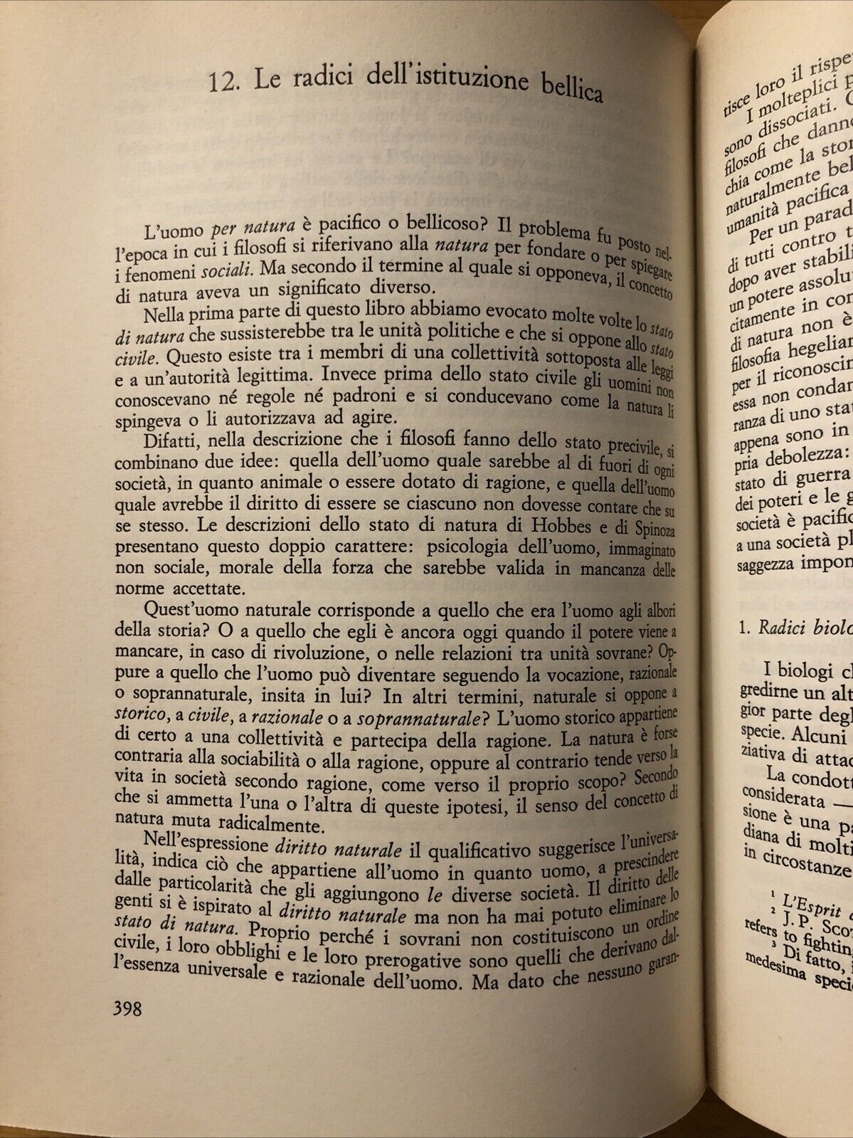 Pace e guerra tra le nazioni, Raymond Aron. edizioni di Comunità 1970