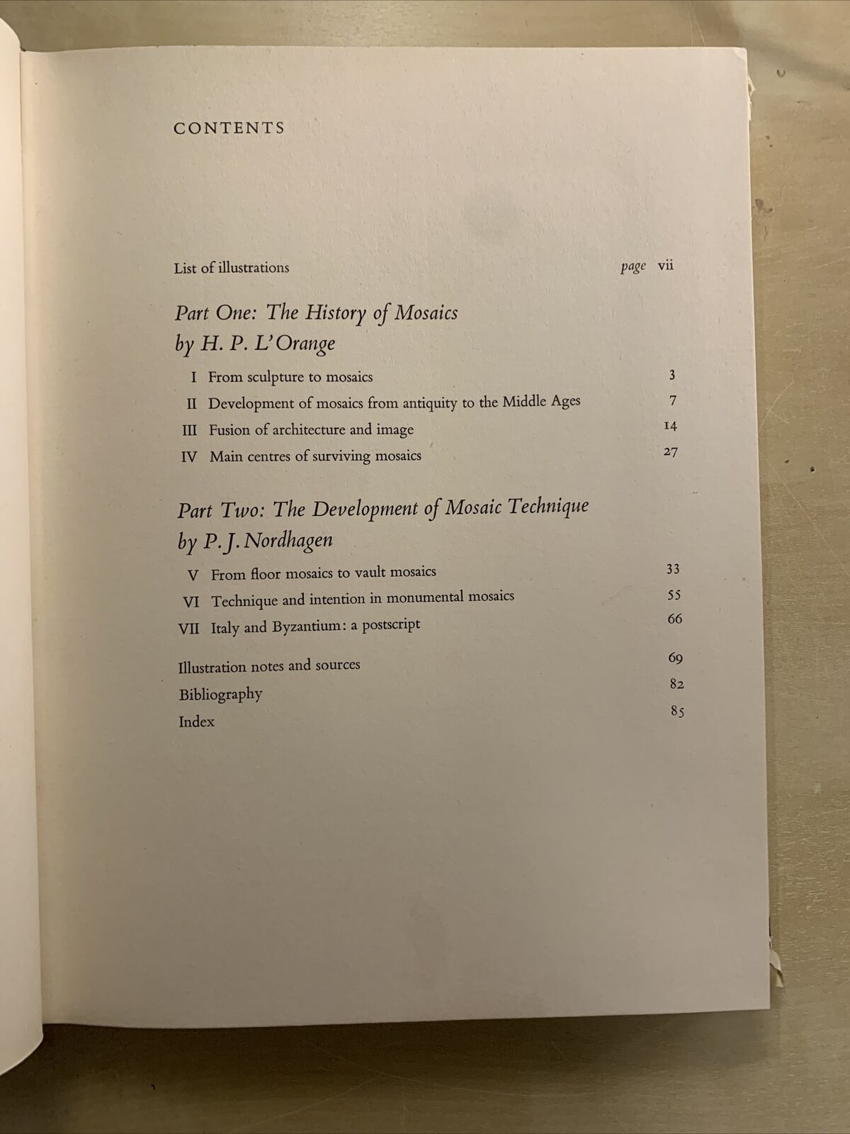 MOSAICS from antiquity to the early middle ages. H. P. L'Orange P. J. Nordhagen#