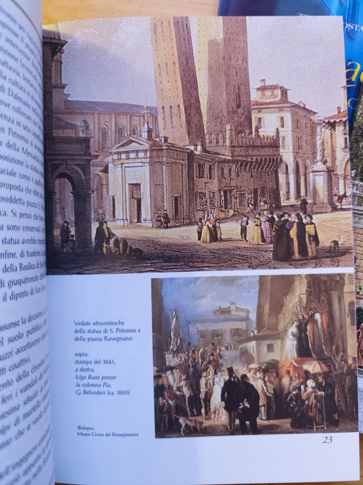 La statua di San Petronio, Il quadrilatero di Bologna, La Montagnola, Costa Poli