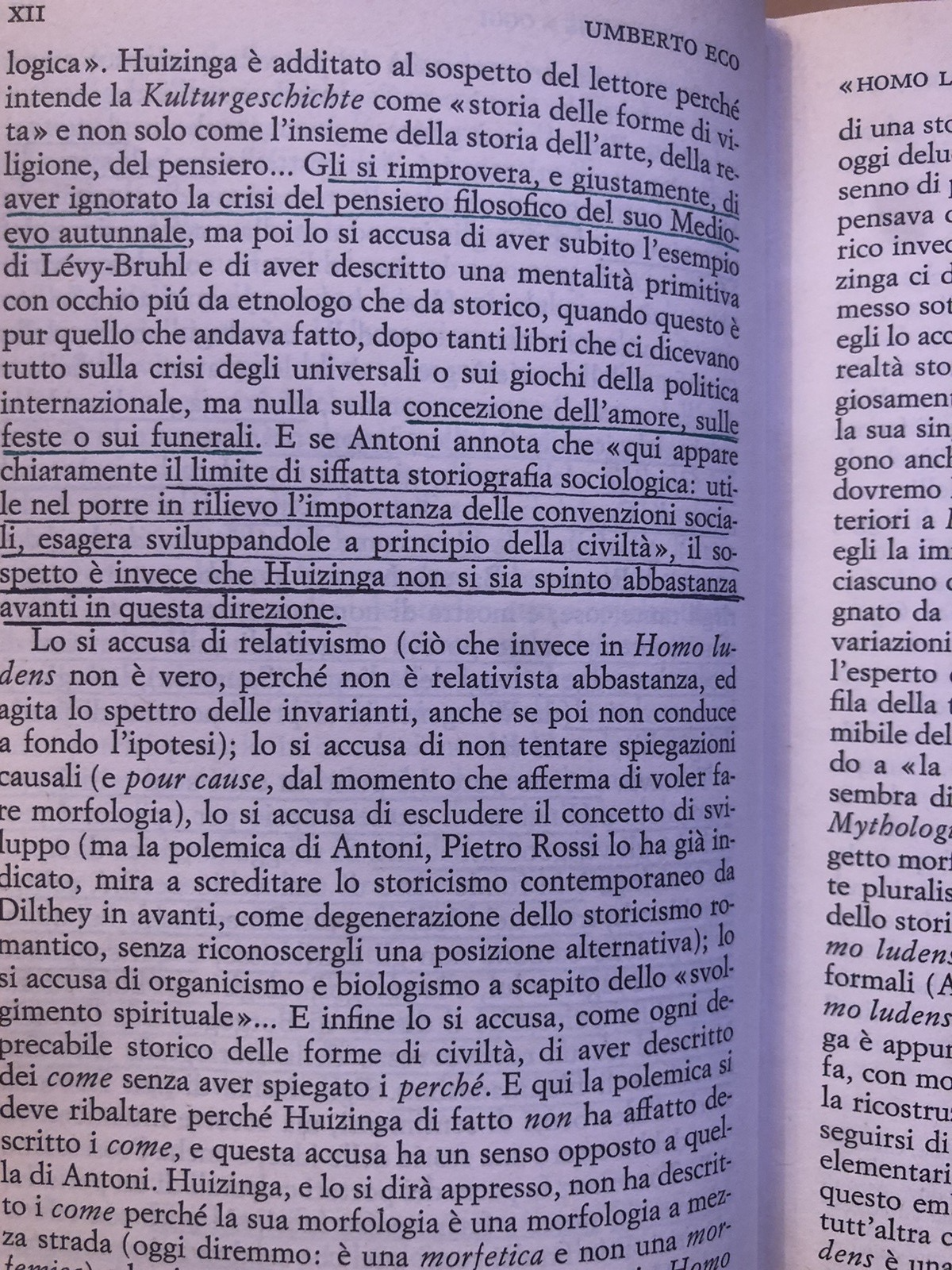 Johan Huizinga, Homo Ludens - La crisi della civiltà. Einaudi editore 2 voll.