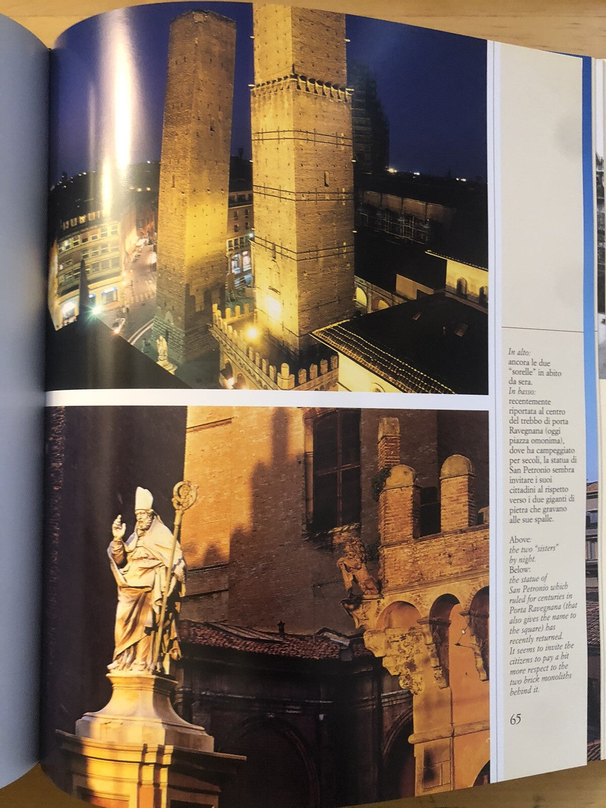 Le torri di Bologna, Fabio Morellato. L'Inchiostroblu 2003