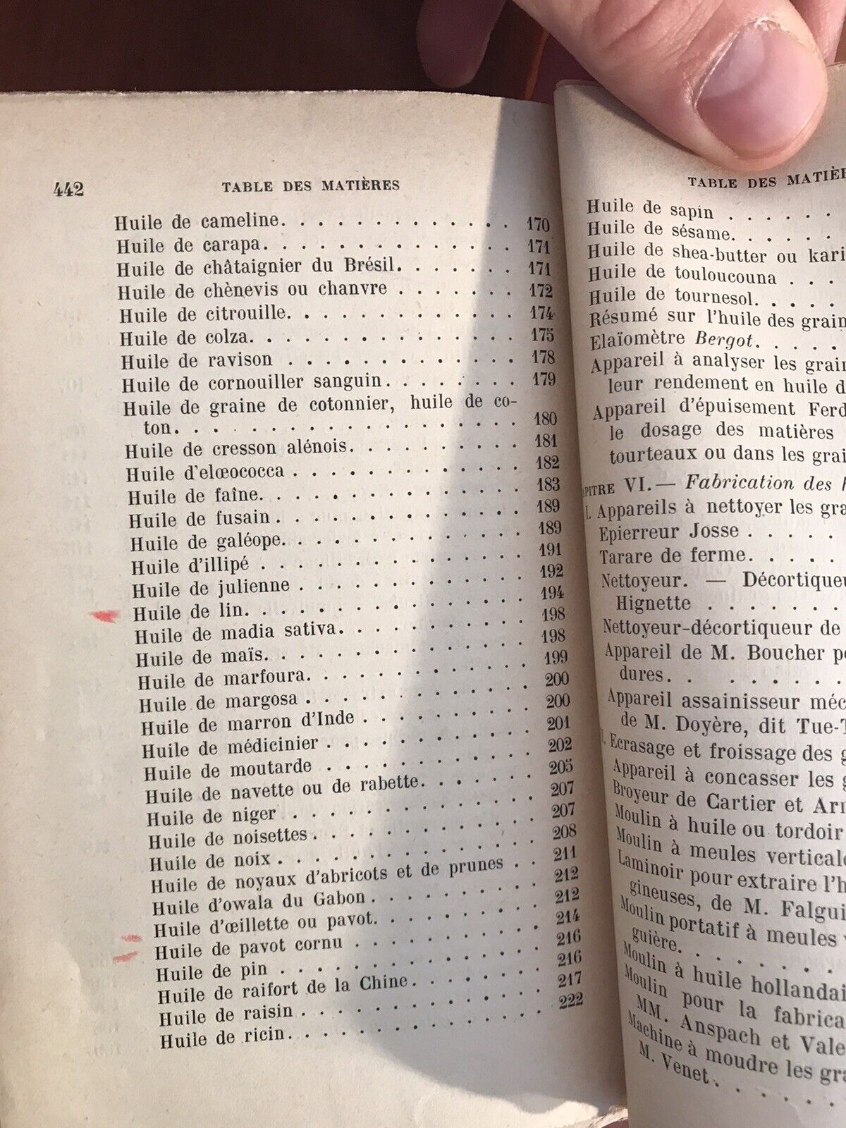 Fabricant et épurateur d' huiles.Encyclopédie roret 2 volumi L. Mulo libraire ed