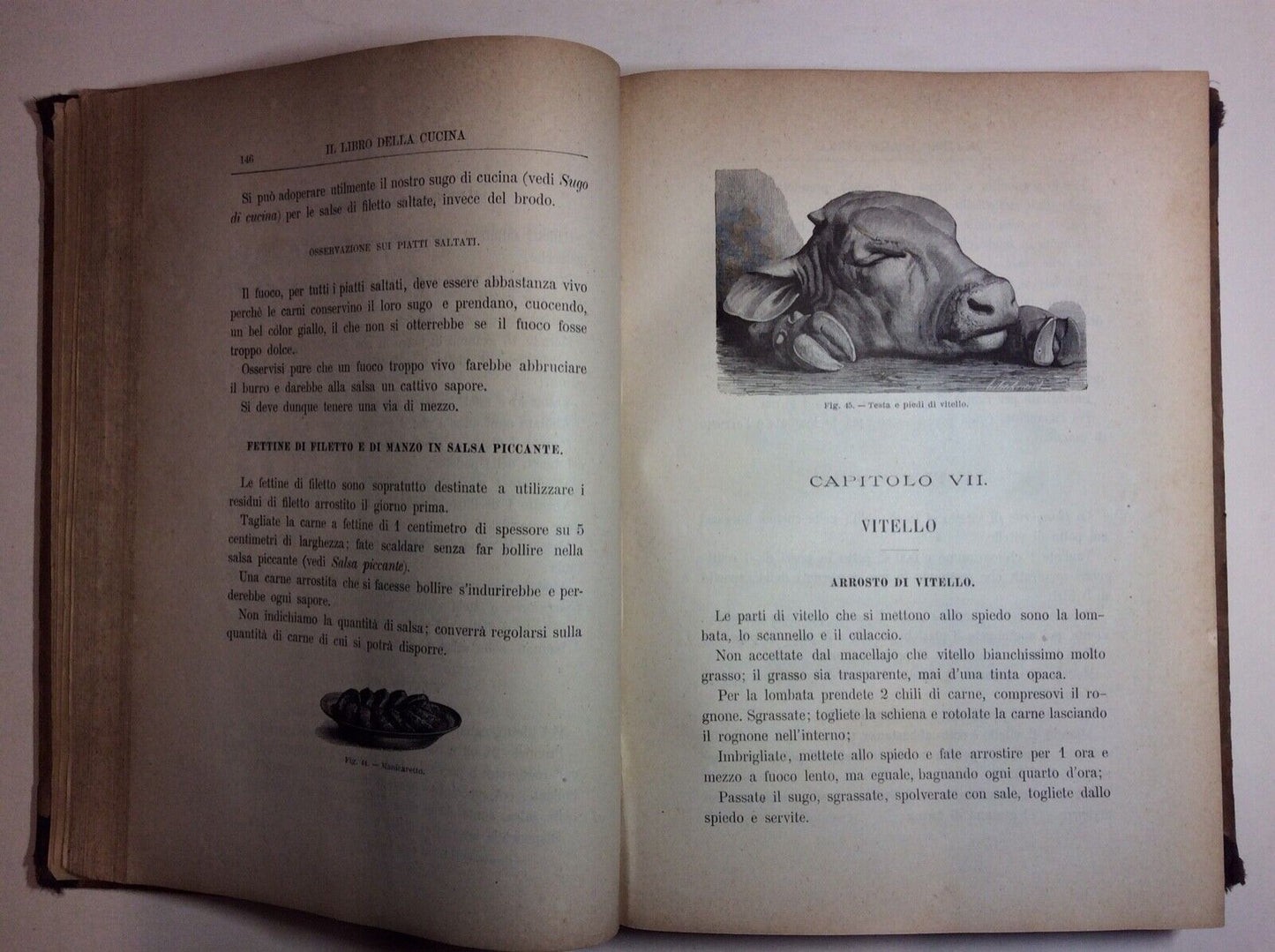 IL LIBRO DELLA CUCINA, GIULIO GOUFFÉ, SONZOGNO EDITORE, 1895