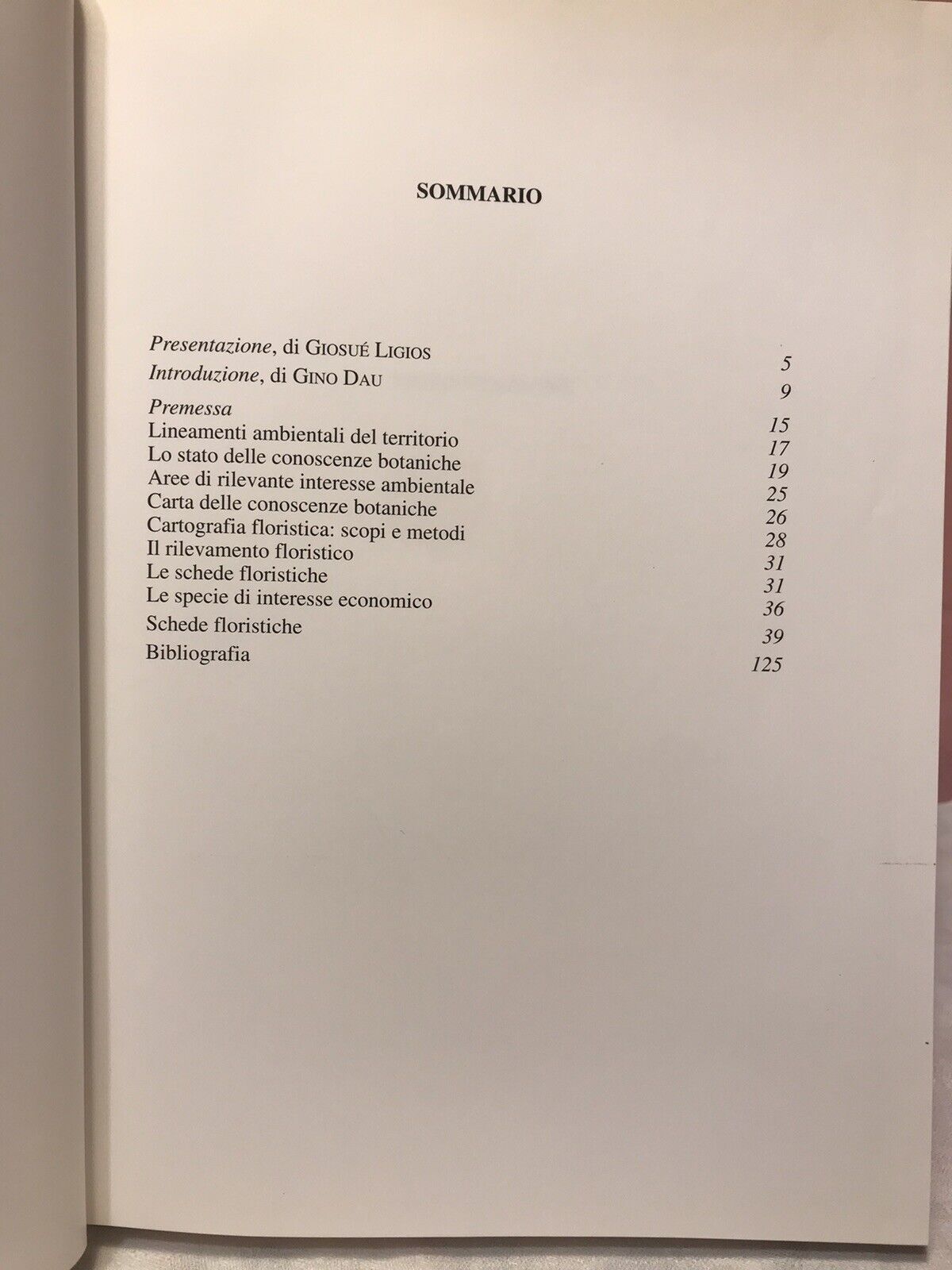 Piante officinali nella comunità montana delle Baronie, J. Camarda, V. Satta