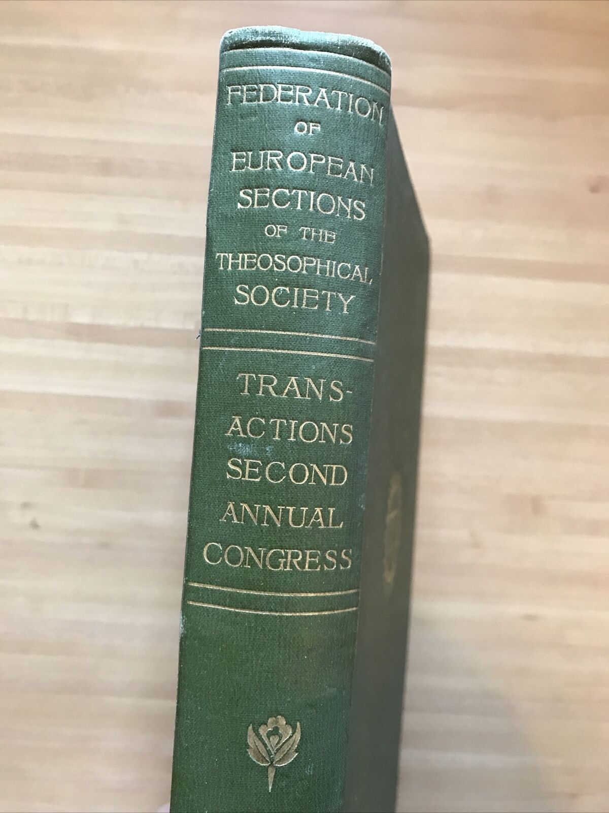 Transactions of the second annual congress of the federation of european section
