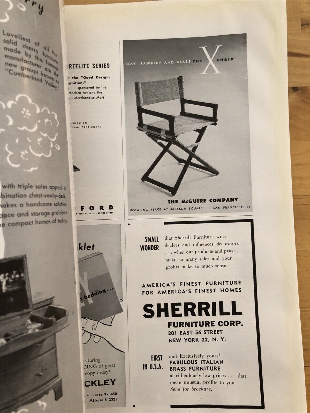 INTERIORS MAGAZINE JUNE 1953. Interiors, design, architecture. Olga Gueft