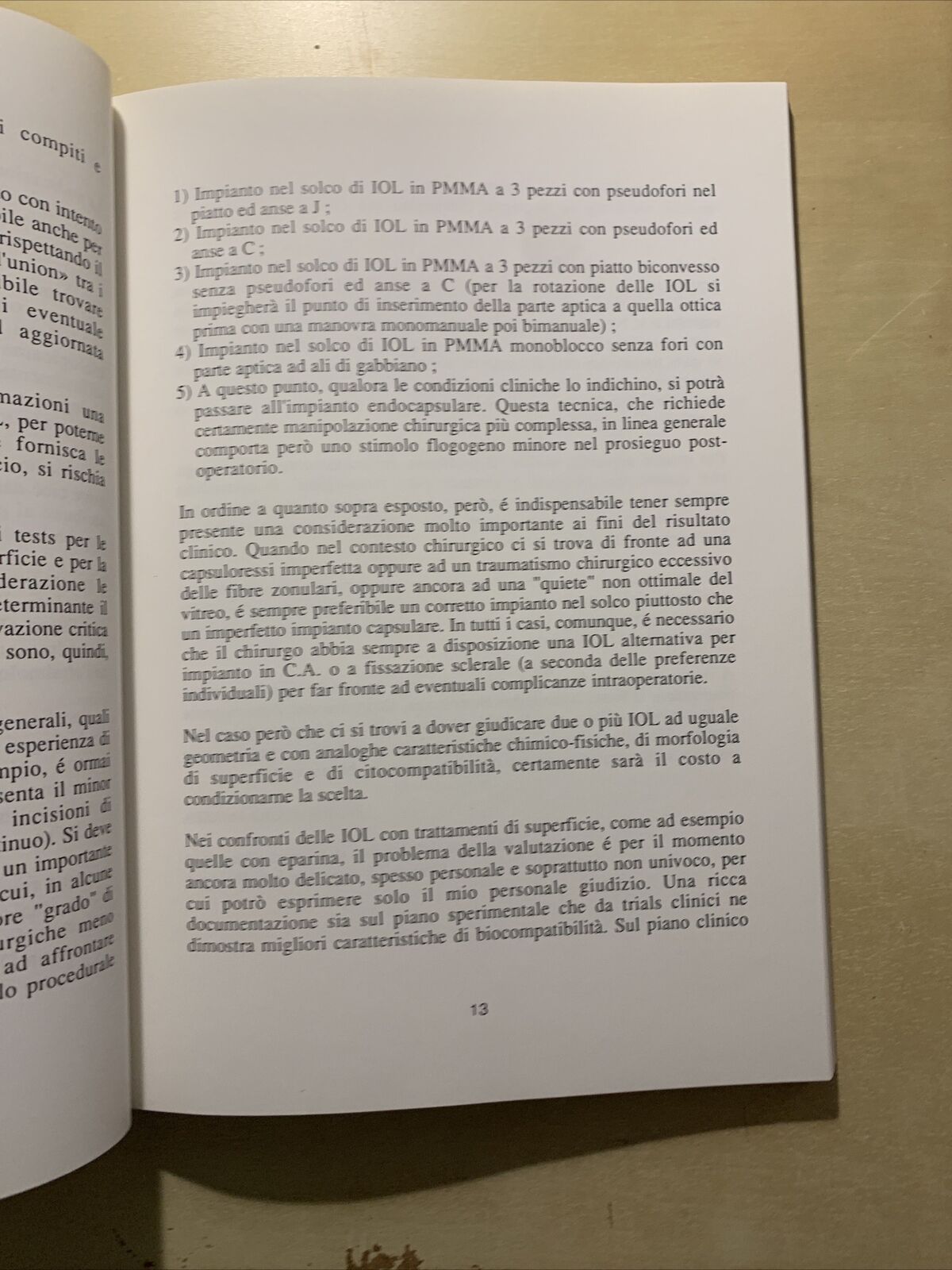 COME APRIRE GLI OCCHI SULLE IOL - CAVINA, M. GATTI, P. VERSURA, S. VOLANTI #
