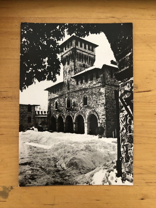 Cartolina CASTELLUCCIO BOLOGNA - CASTELLO MASNERVISI, CON LA NEVE viaggiata