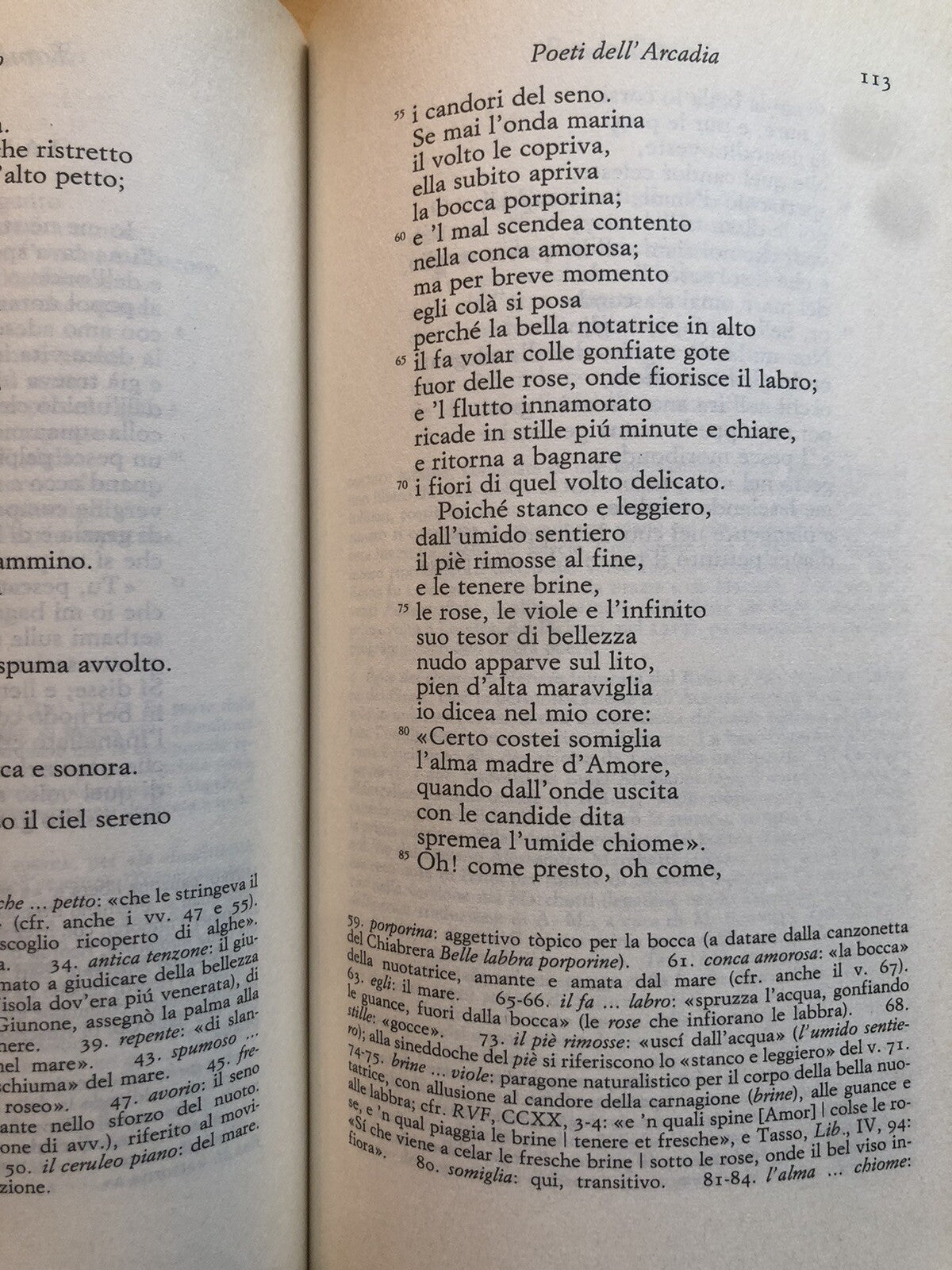 Antologia della poesia italiana Einaudi tascabili. 4 volumi Cesare Segre, Ossola