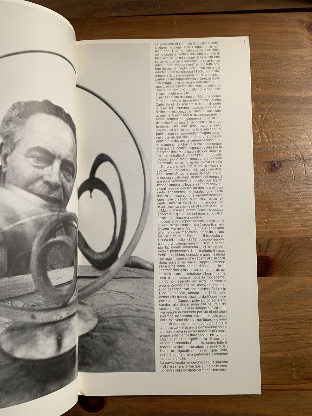 CARMELO CAPPELLO - Umbro Apollonio, Enrico Crispolti. Galleria Bonaparte 1980