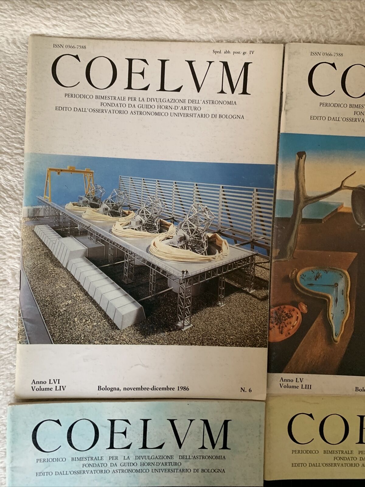 COELUM rivista di astronomia. Osservatorio astronomico universitario di Bologna