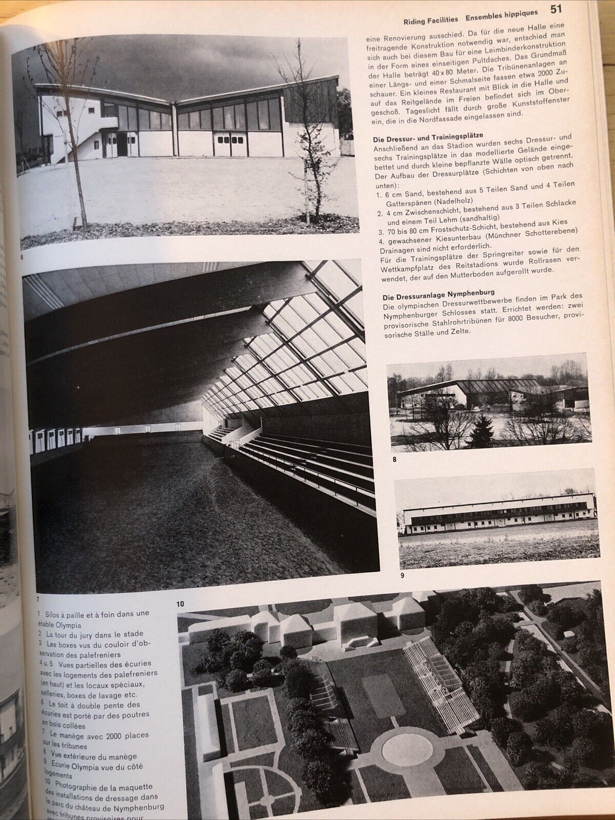 Architektur Wettbewerbe OLYMPIC ARCHITECTURE MUNICH 1972 olympische Bauten Munch