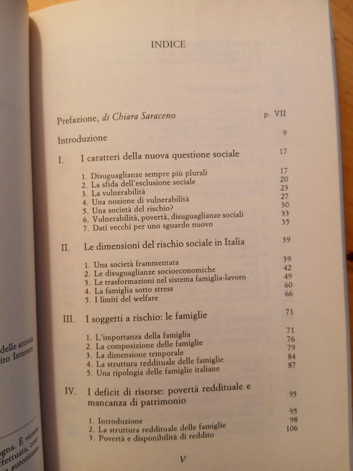Le nuove disuguaglianze sociali in Italia - Costanzo Ranci - Il Mulino 2002