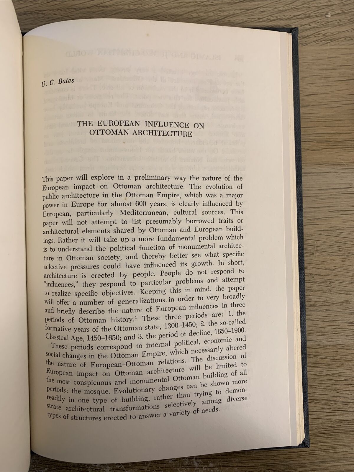 THE MUTUAL EFFECTS OF THE ISLAMIC AND JUDEO-CHRISTIAN WORLDS: THE EAST EUROPEAN