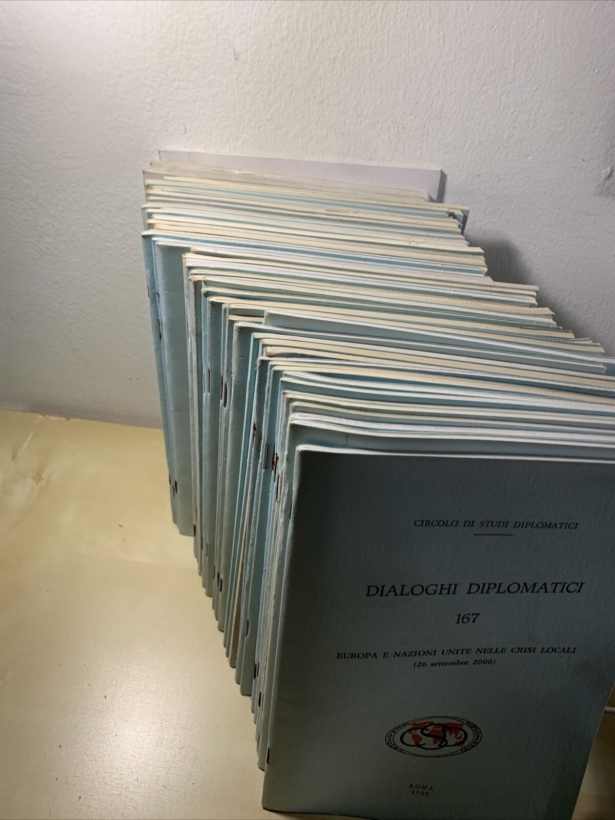 DIALOGHI DIPLOMATICI - circolo di studi diplomatici  - 52 volumi #