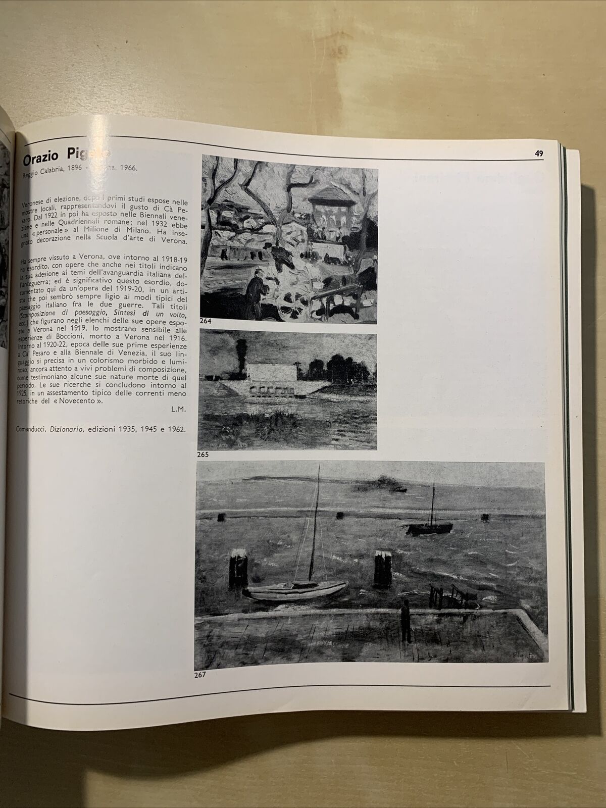 ARTE MODERNA IN ITALIA 1915 - 1935, Marchi Bertoli Editori 1967 #