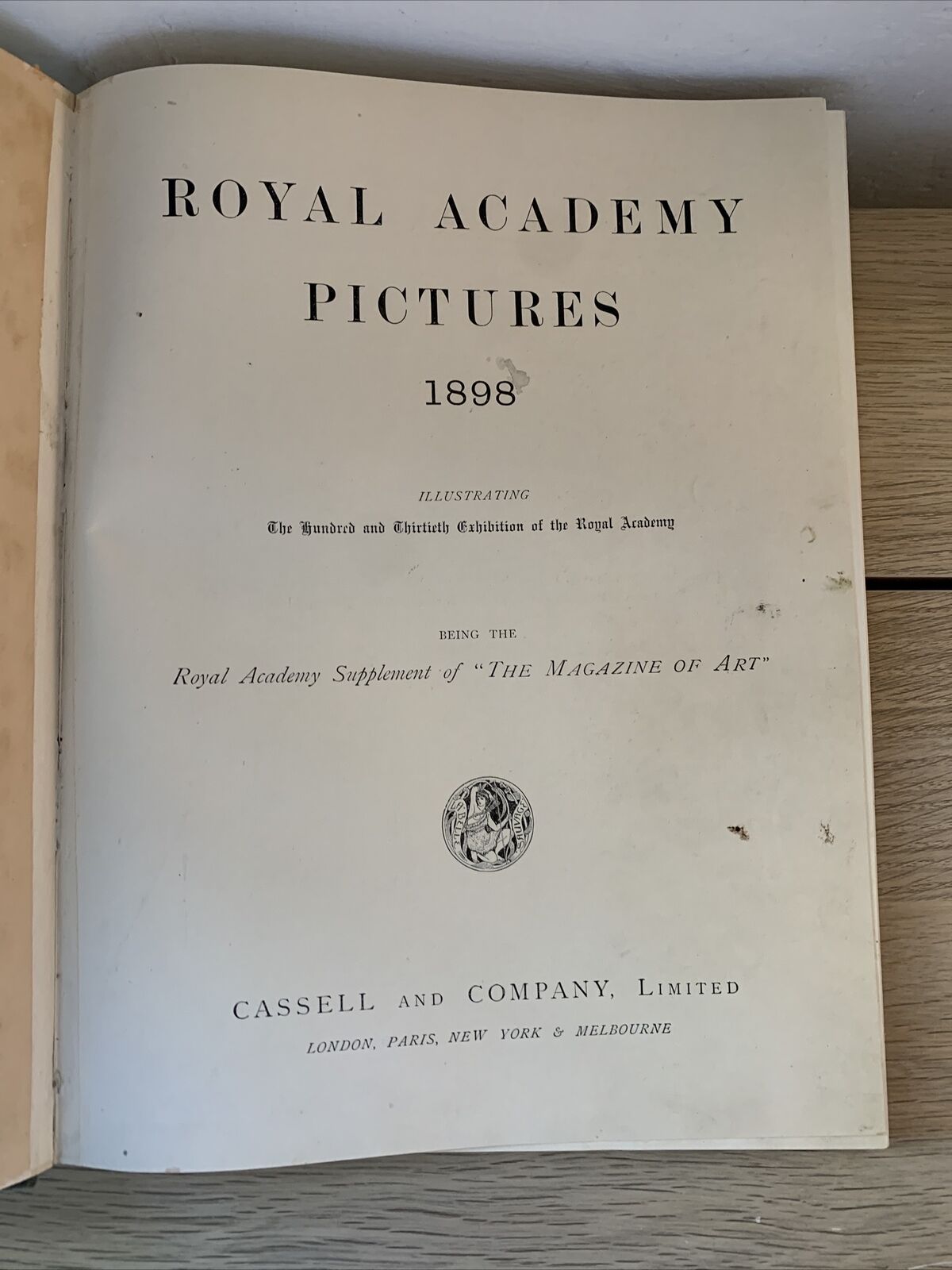 Royal Academy Pictures 1898
