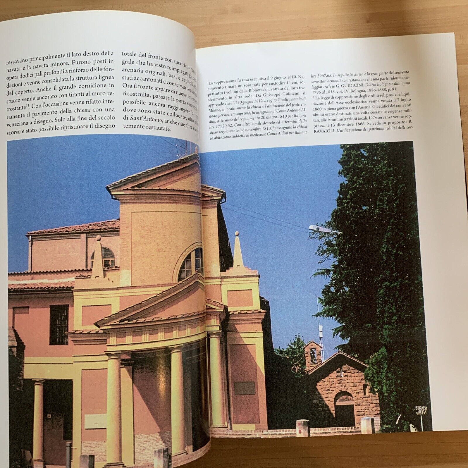 L'OSSERVANZA DI BOLOGNA - Convento e Chiesa di San Paolo in Monte. Biagi maino #