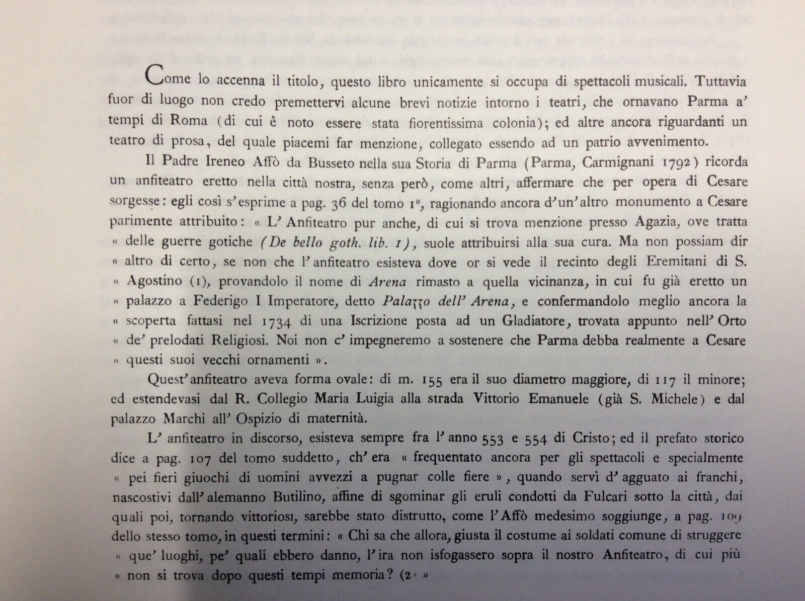 PARMA - SPETTACOLI DRAMMATICO-MUSICALI, COREOGRAFICI IN PARMA, FERRARI, FORNI