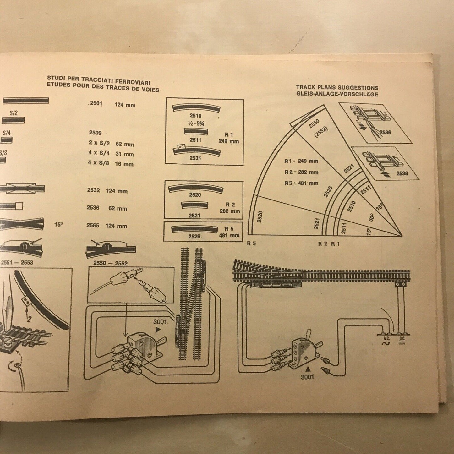 catalogo ATLAS 1968/69 N Gauge 1/160 European Edition
