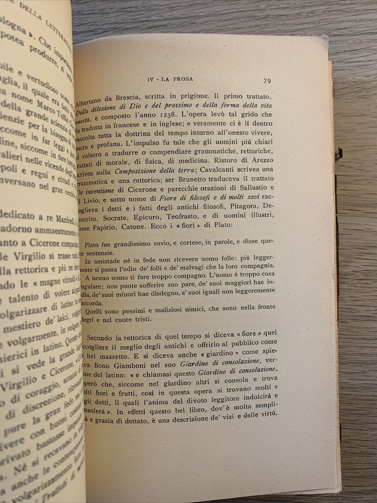 Storia della letteratura italiana vol. 1. Francesco de Sanctis. Laterza 1949