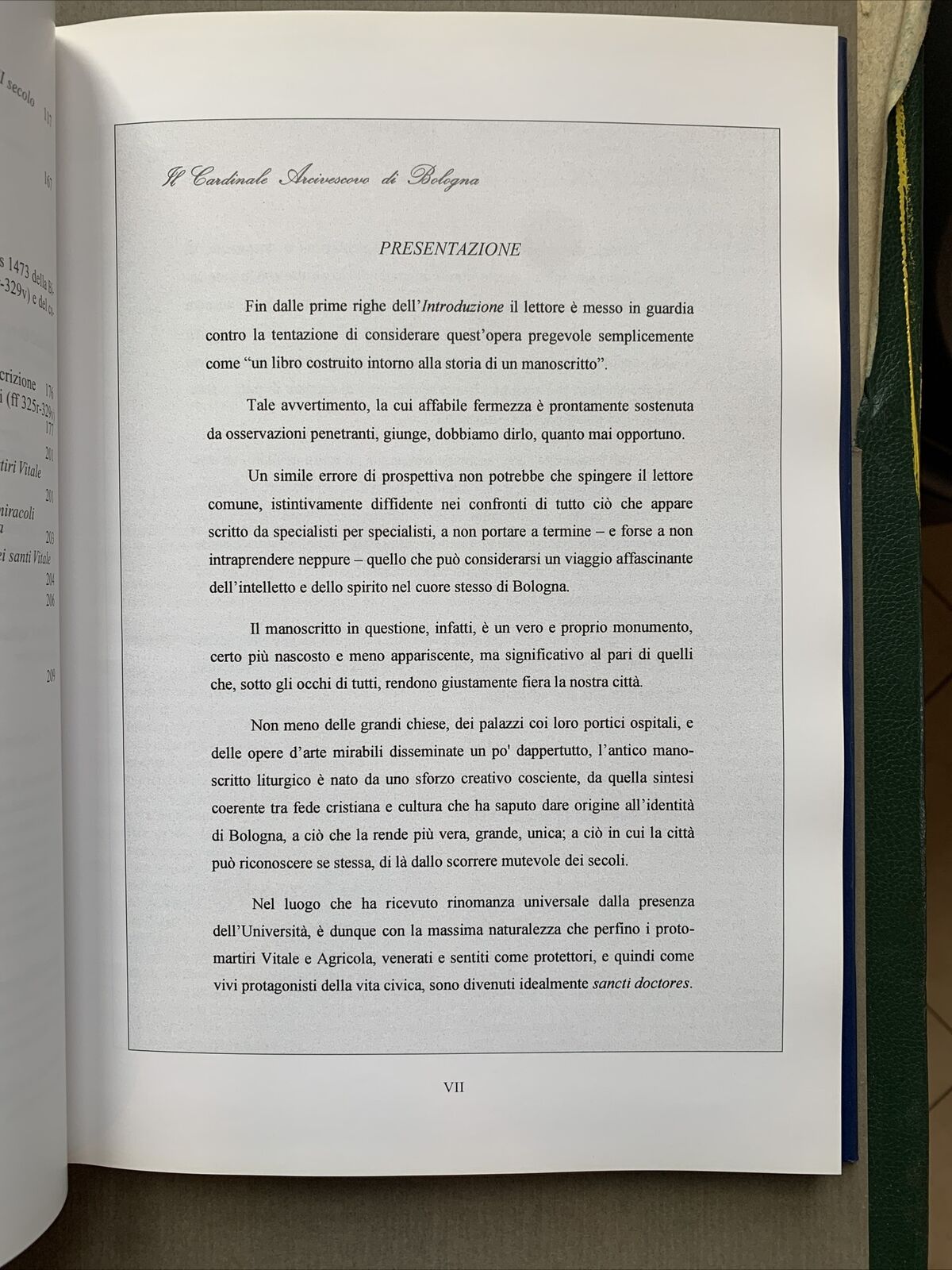 VITALE E AGRICOLA SANCTI DOCTORES, Città Chiesa Studio Nei Testi Bolognesi 2001#