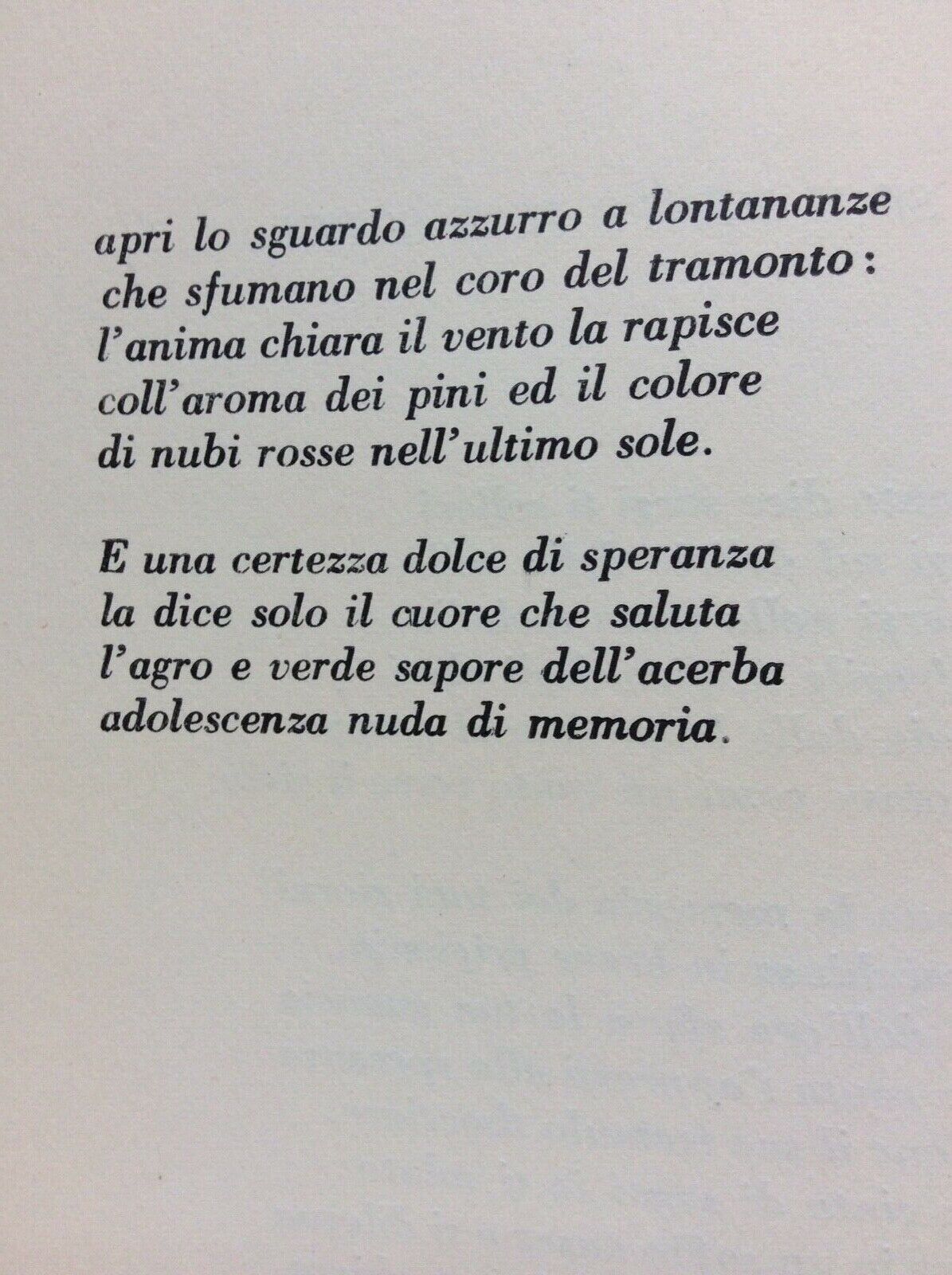 SE IL VENTO DICE SORGI, GRYTZKO MASCIONI, INTELISANO EDITORE MILANO, 1956