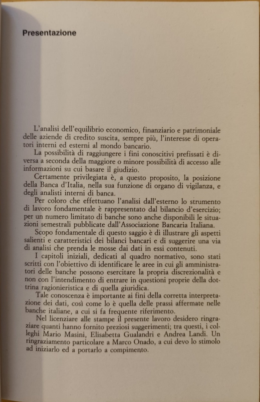 Il bilancio delle banche - Cesare Bisoni - Il Mulino 1988