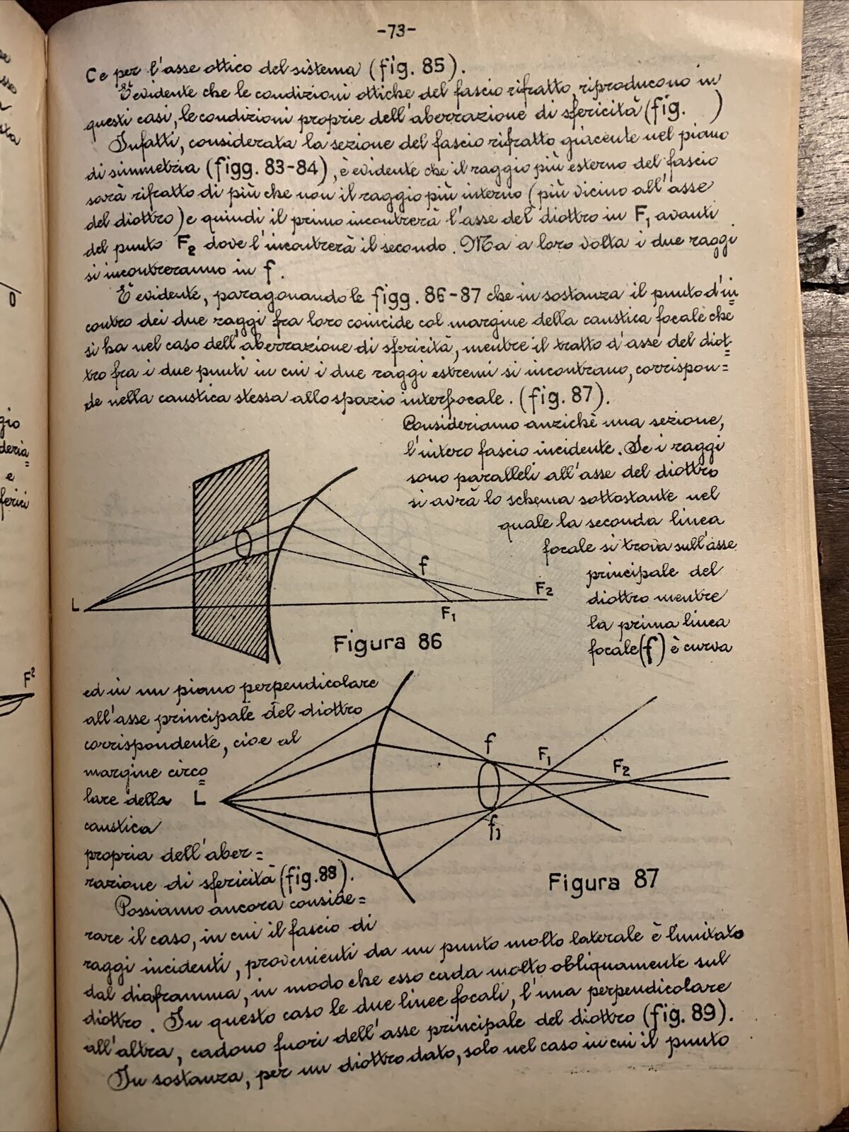 LEZIONI DI OTTICA FISIOLOGICA, Luigi Maggiore - Mario Bozzi 1948 #