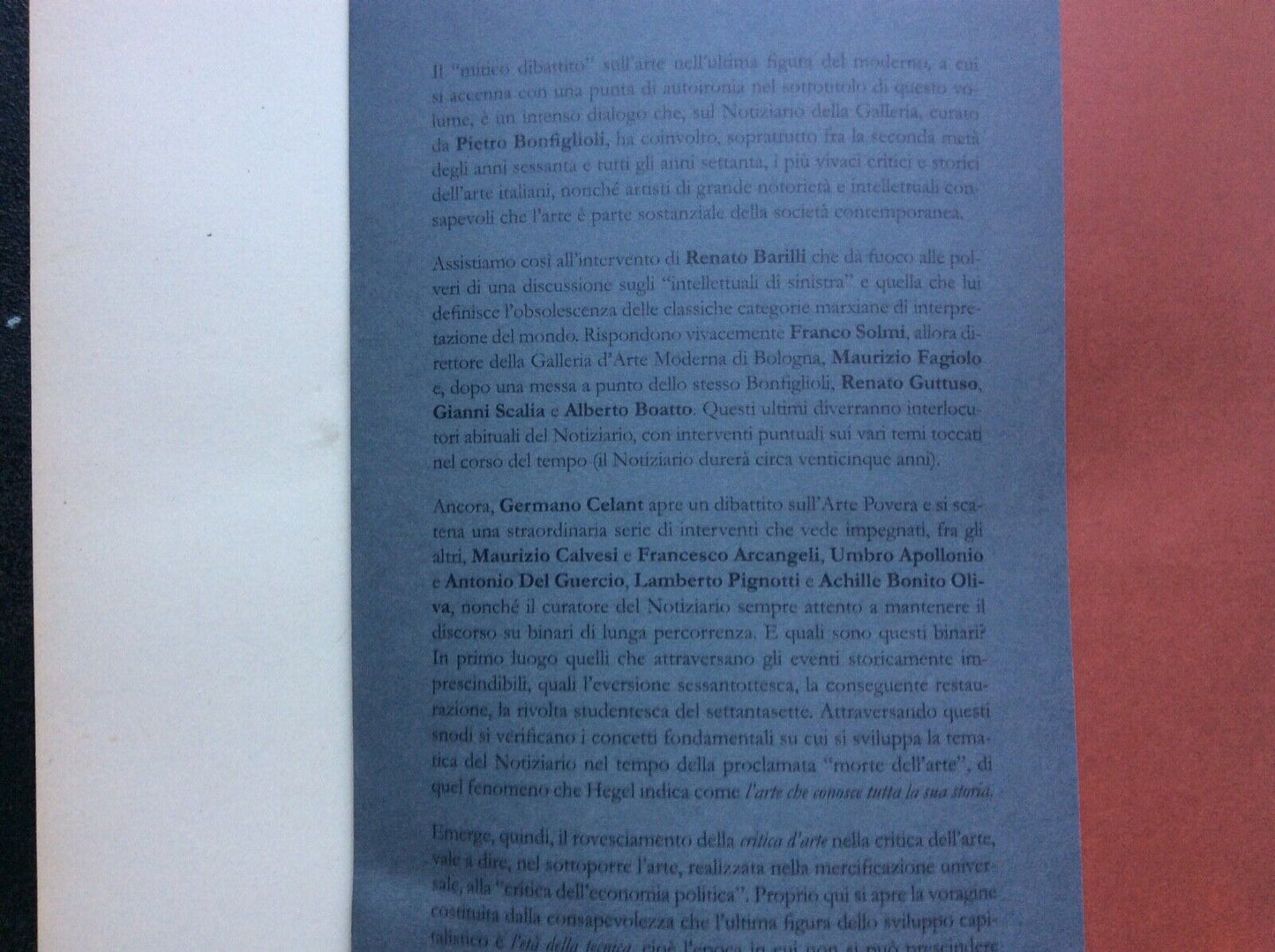 IL NOTIZIARIO DELLA GALLERIA DE’FOSCHERARI 1965-1989, a cura di VITTORIO BOARINI