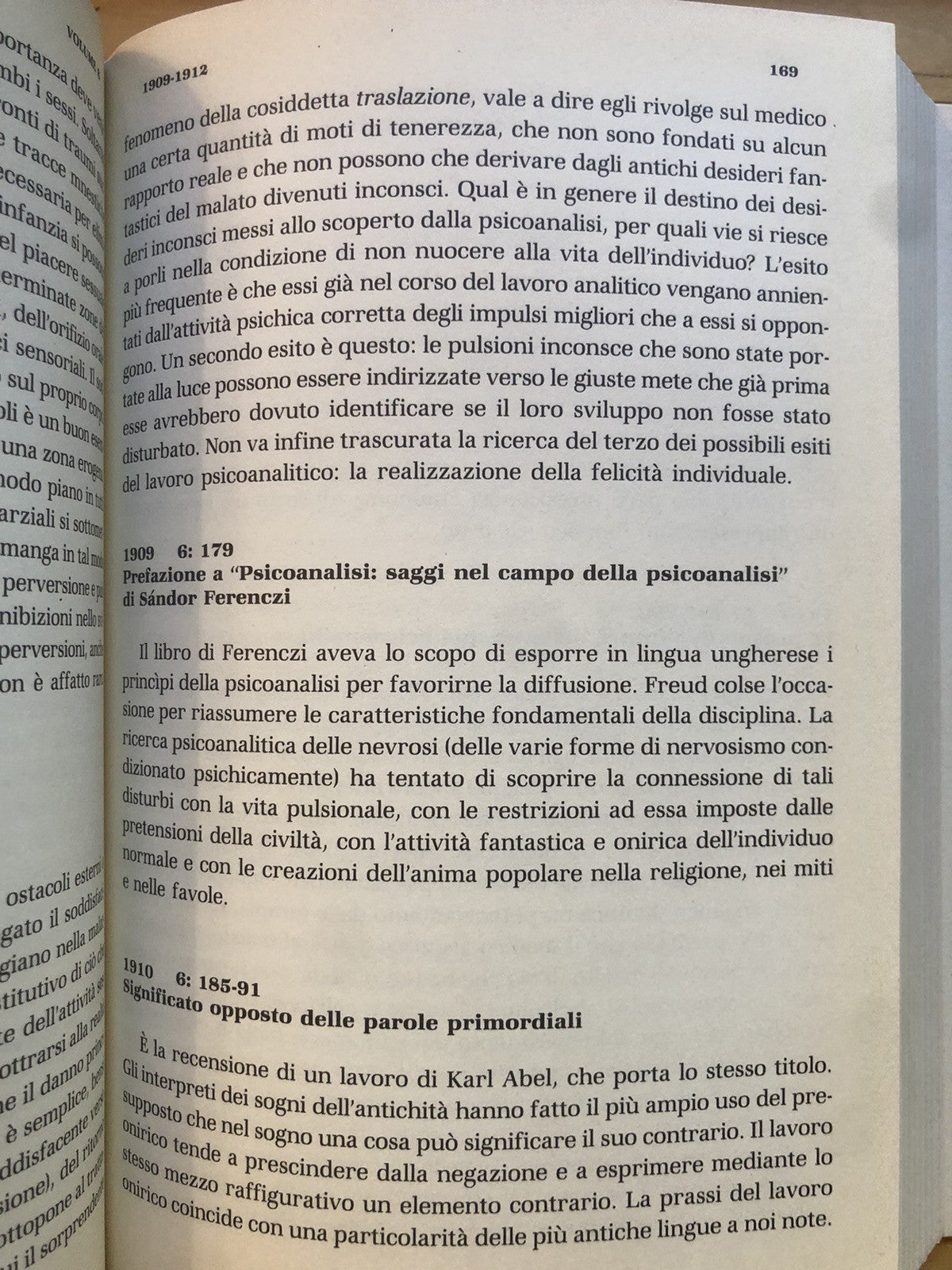 Compendio di tutti gli scritti - Sigmund Freud, Boringhieri 1986