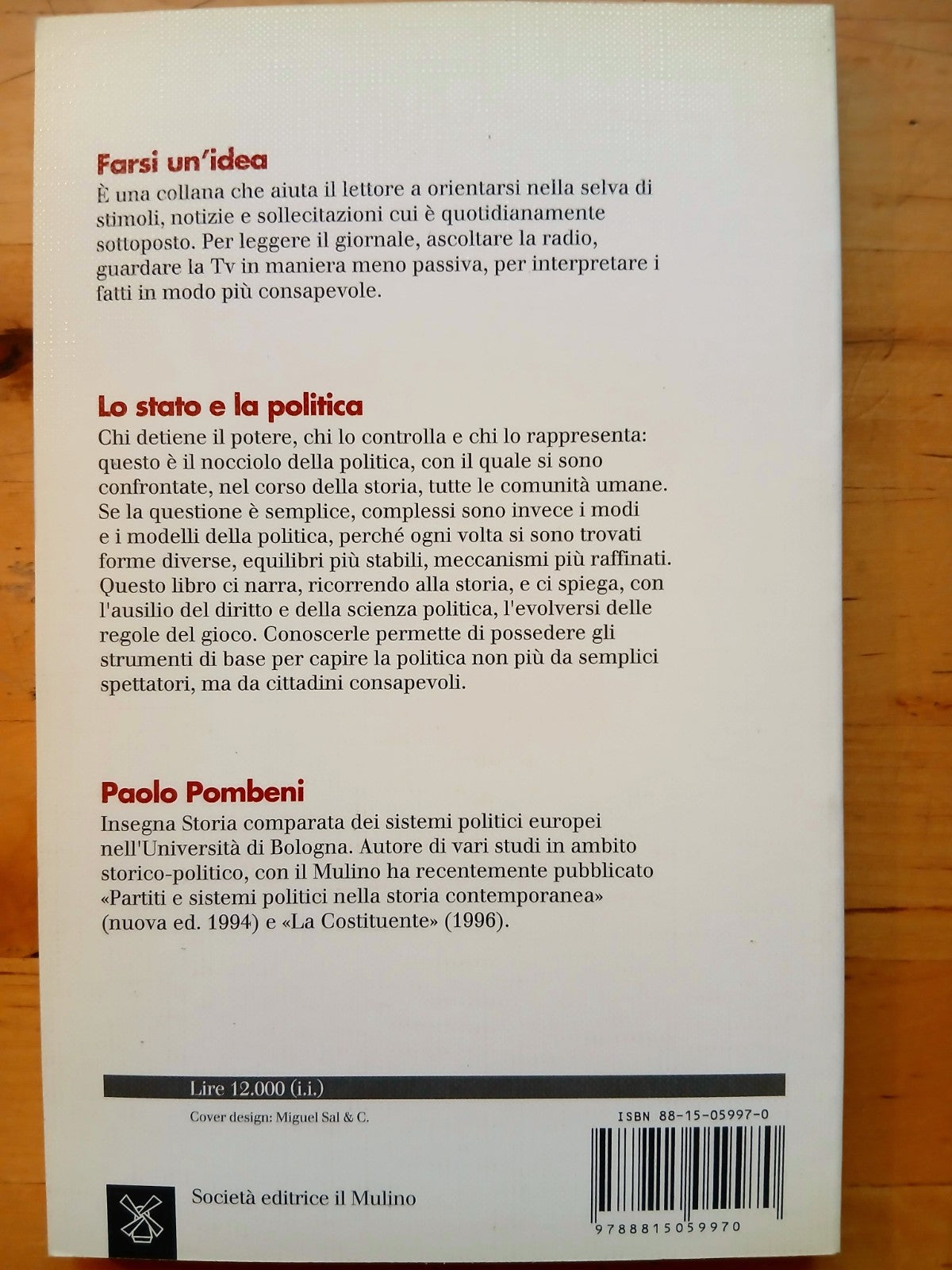 Lo Stato e la politica - Paolo Pombeni - Il Mulino 1997