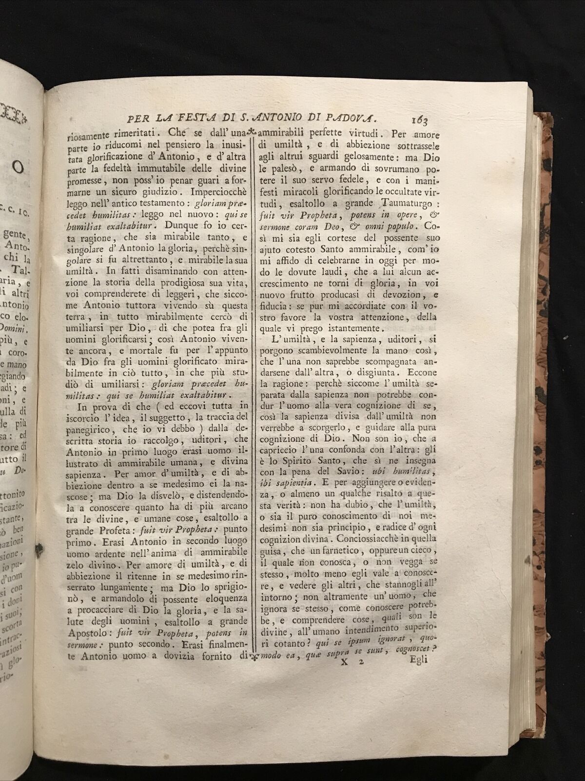 PANEGIRICI DELL'ABATE BARTOLAMEO VIO, stamperia curti 1779 Venezia.