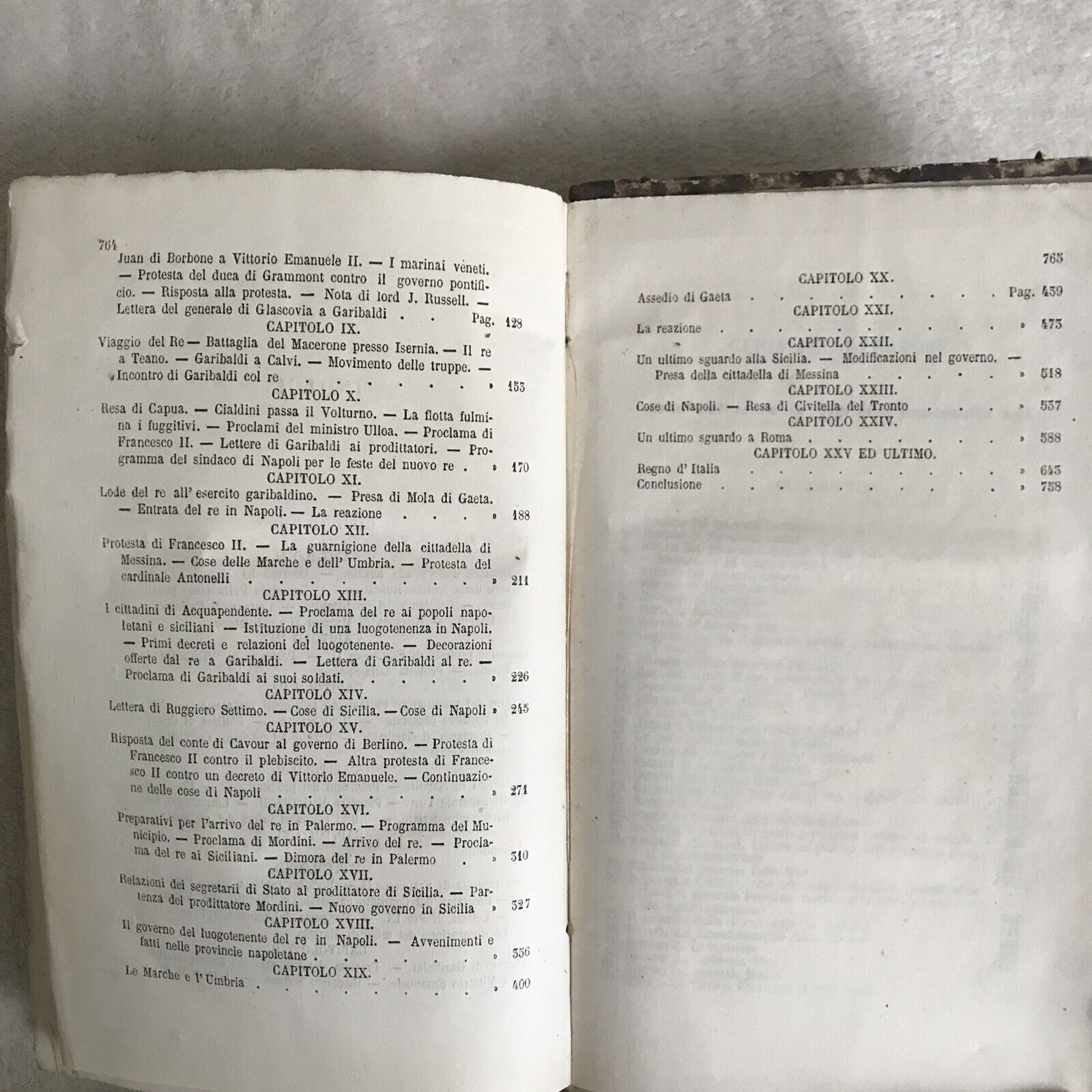 STORIA DELL'INSURREZIONE SICILIANA, Giovanni la Cecilia, Sanvito 1861 - Vol 2