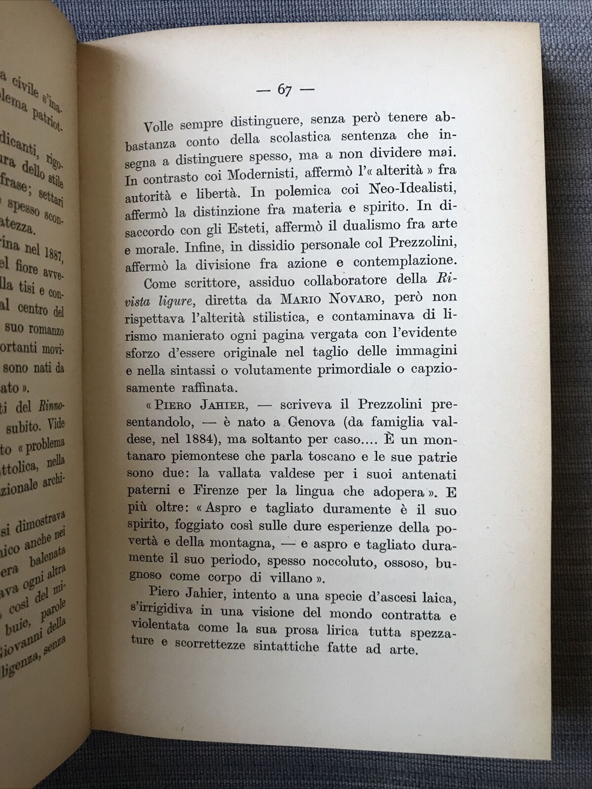 NOVECENTO, Piero Bargellini, Vallecchi editore