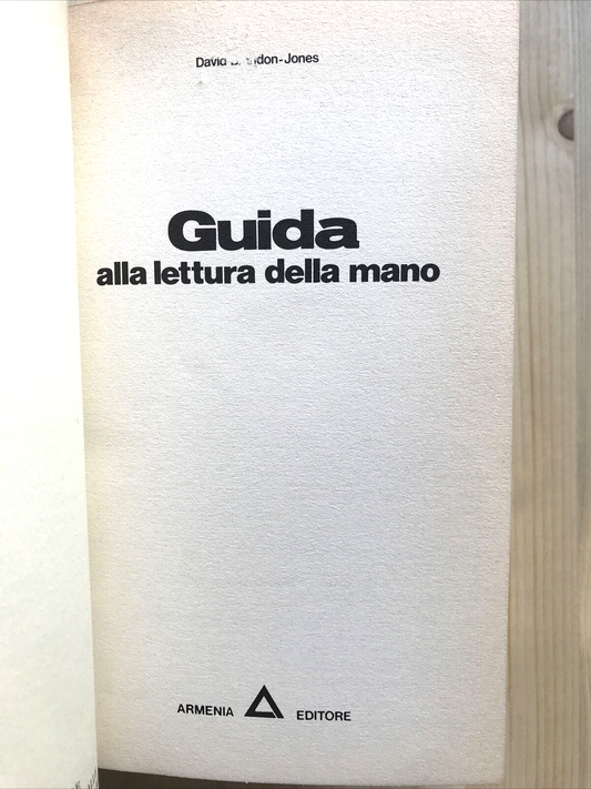 Guida alla lettura della mano, Qualcuno é tornato, Nell'ora della morte ARMENIA#