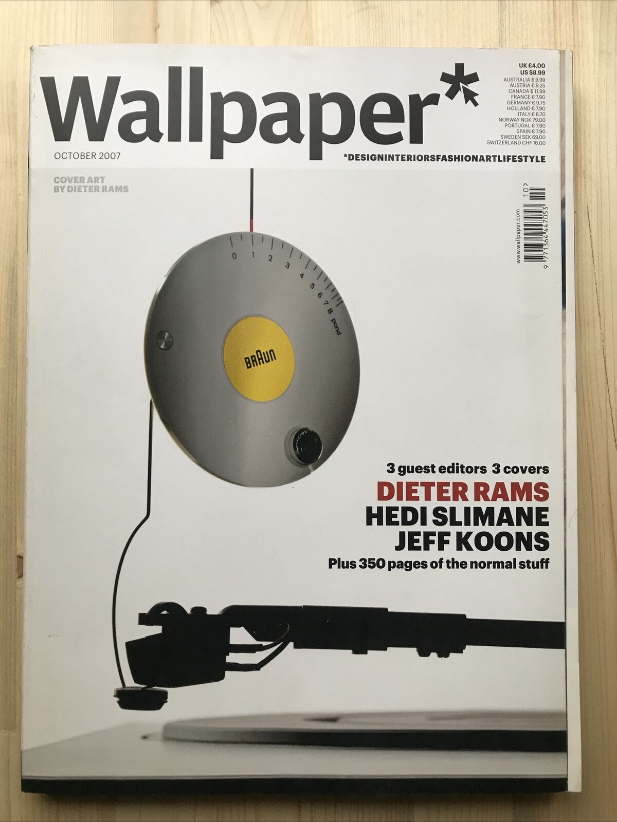 wallpaper magazine october 2007 issue 103 #