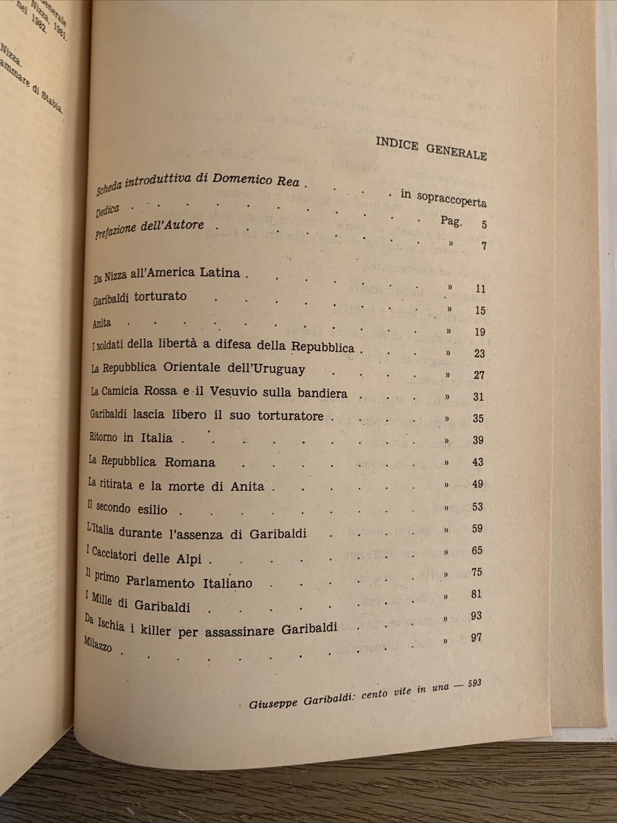 Giuseppe Garibaldi cento vite in una - Nino D'Ambra. A. Grassi 1983 #