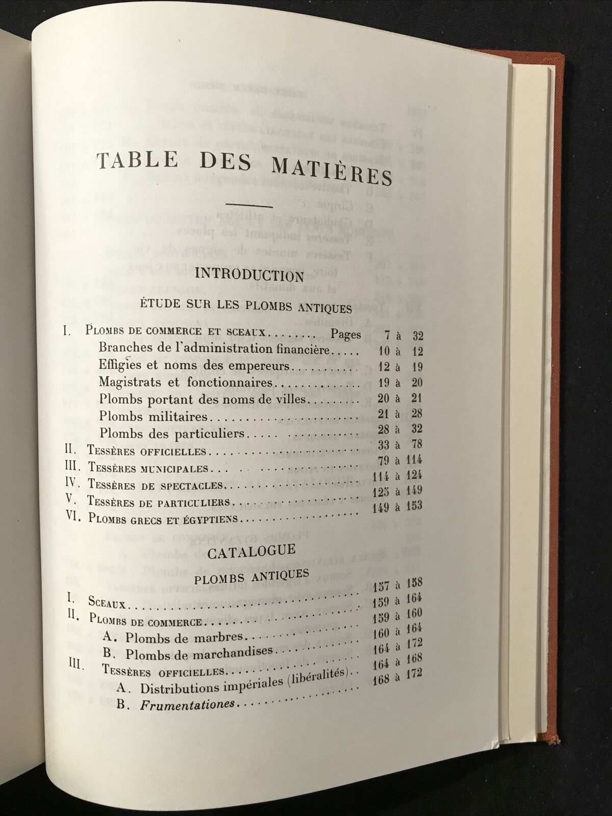 Catalogue des Plombs de l'antiquité, Michel Rostovtsew, M. prou, Arnaldo Forni 