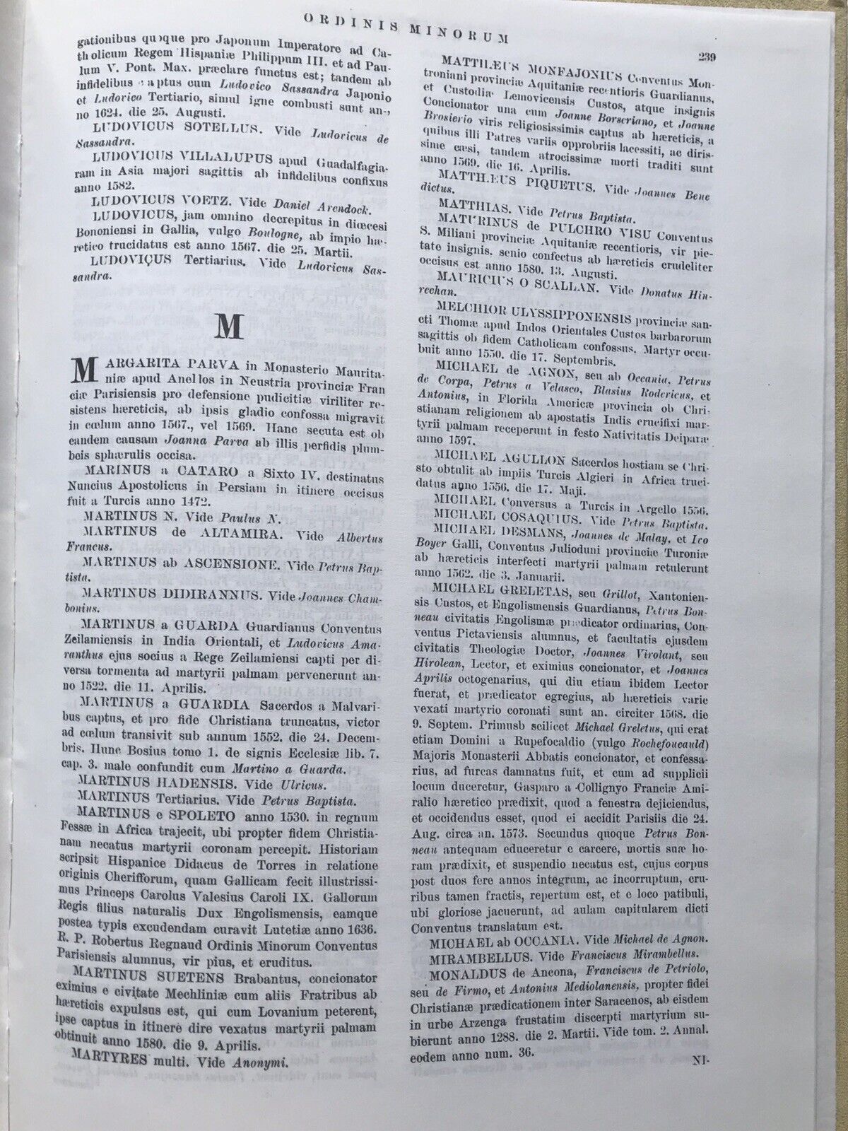Scriptores Ordinis Minorum, fr. Waddingi Lucae -Sbaraglia G. Giacinto