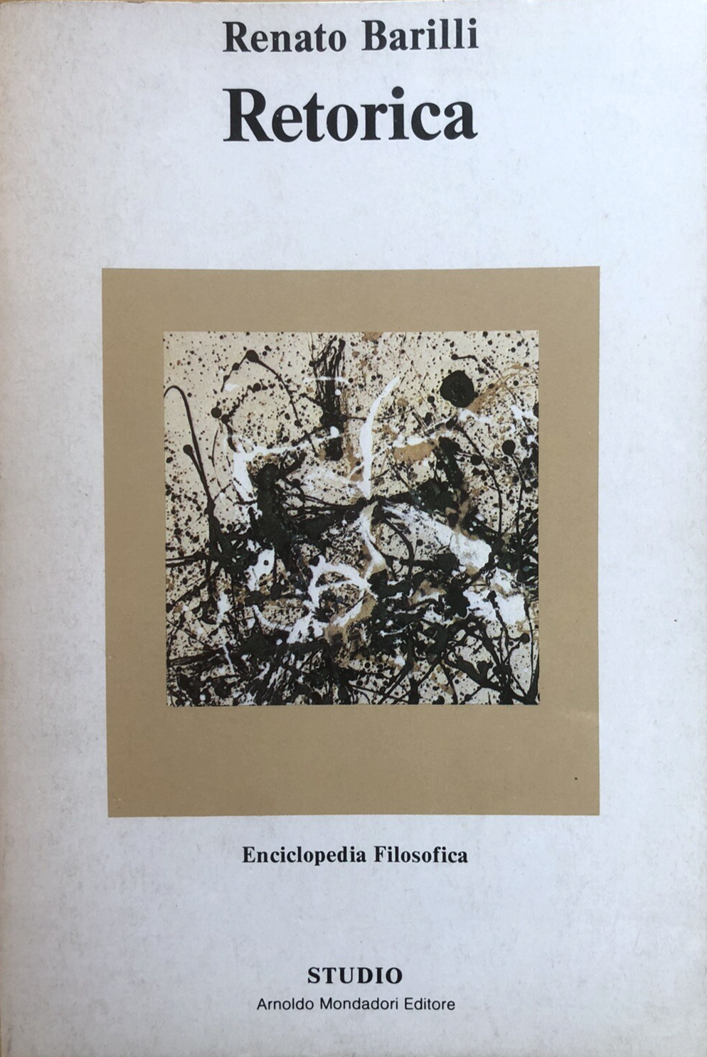 Retorica, Renato Barilli - Mondadori enciclopedia filosofica 1983