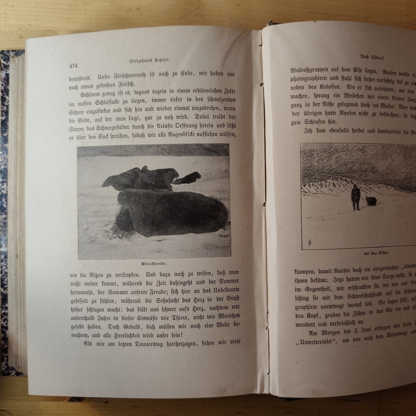 In Nacht Und eis Fr. Nansen - supplement III - Nordahal Johansen 1898