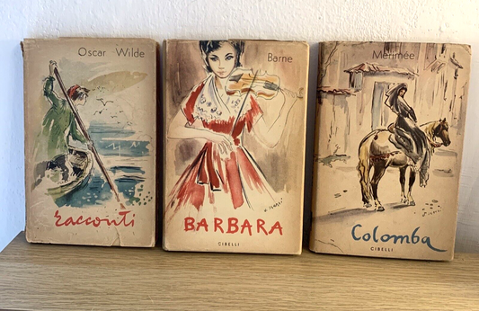 Biblioteca Internazionale per la gioventù. Barne, Oscar Wilde, Prospero Merimée