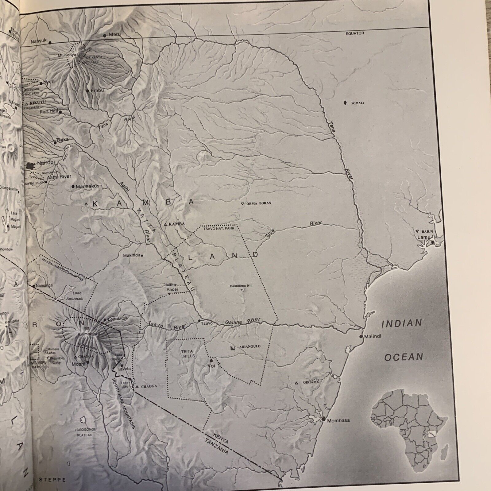 PETER MATTHIESSEN - THE TREE WHERE MAN WAS BORN. ELIOT PORTER , THE AFRICAN EXPE