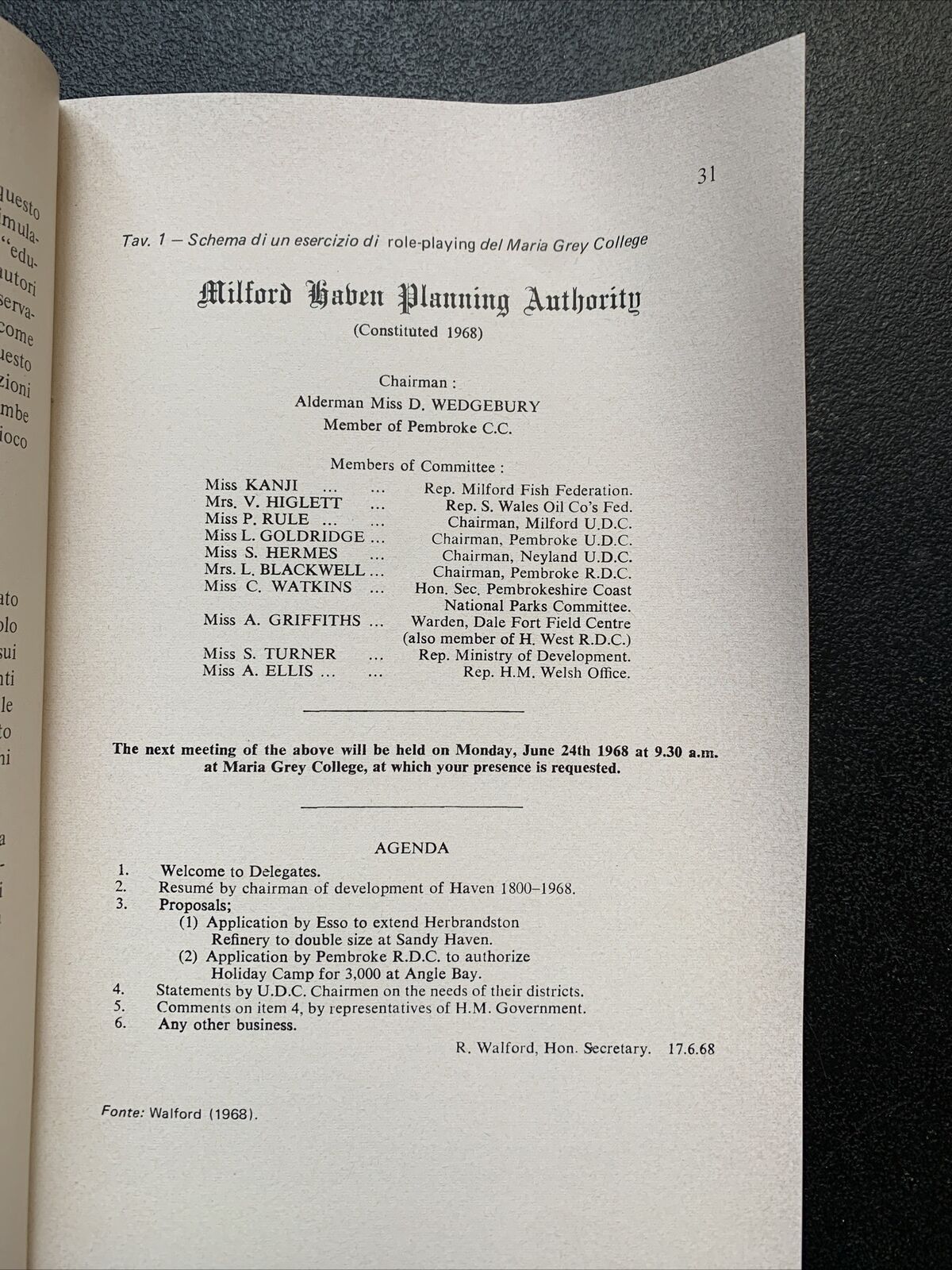 I giochi di simulazione nell'organizzazione del territorio - John L. Taylor 1976